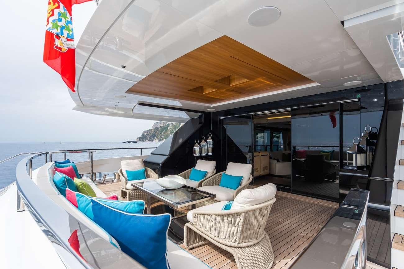 a boat on the water aboard HALARA Yacht for Charter