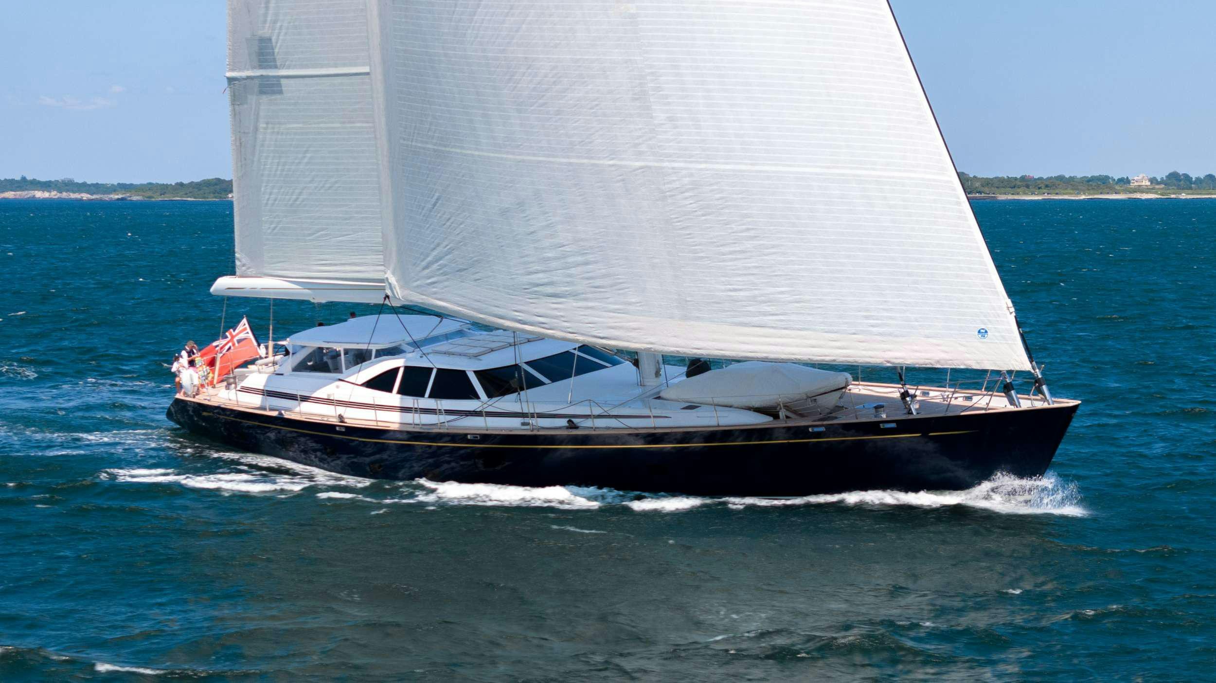 a boat on the water aboard ANEMOI Yacht for Charter