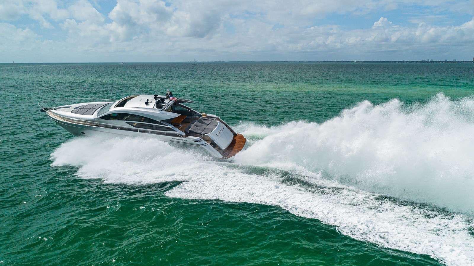 a boat in the water aboard LOKI Yacht for Charter