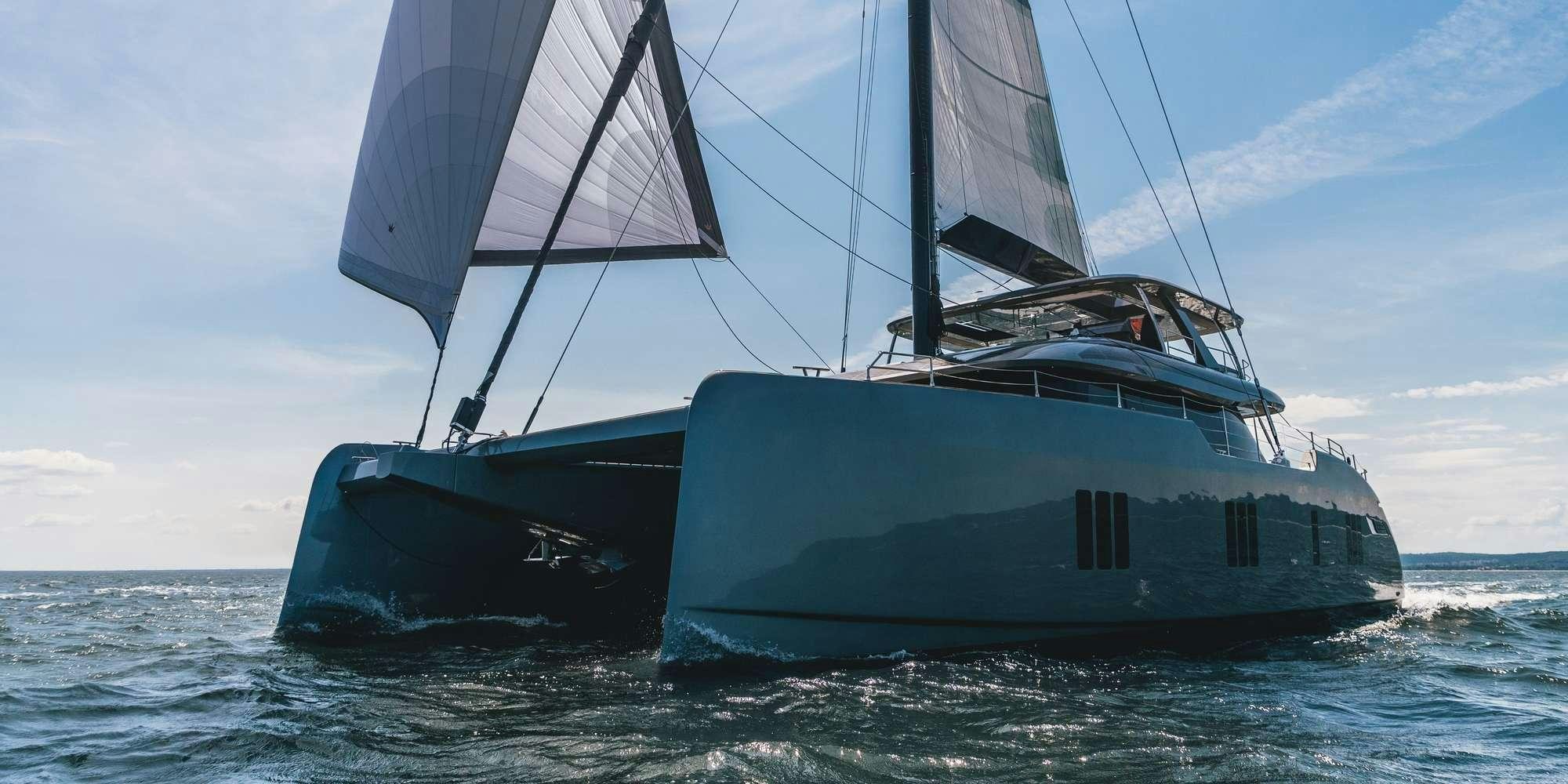 a boat in the water aboard APOLLO 99 Yacht for Charter