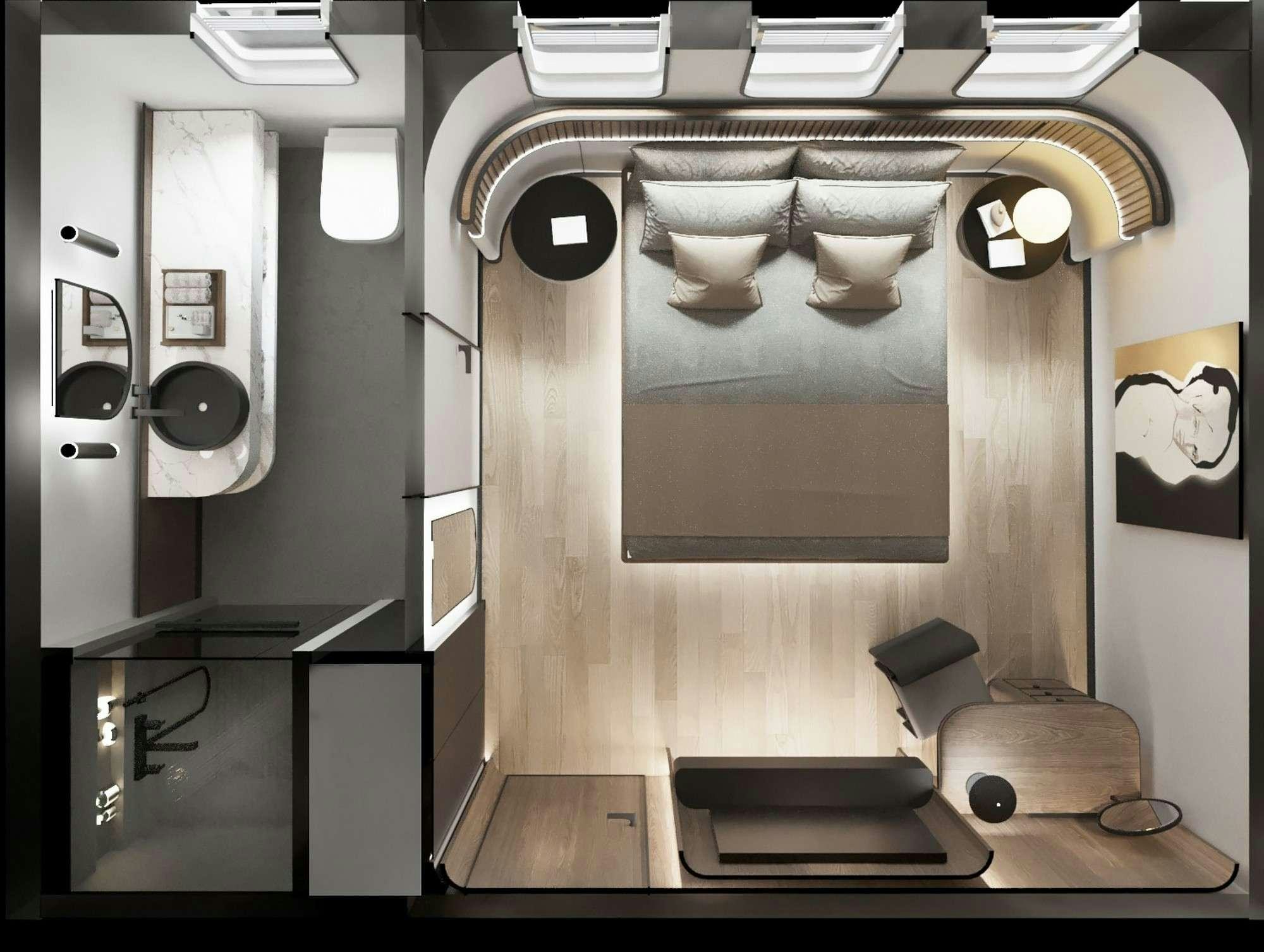 a toilet in a bathroom aboard DE LOVE Yacht for Charter