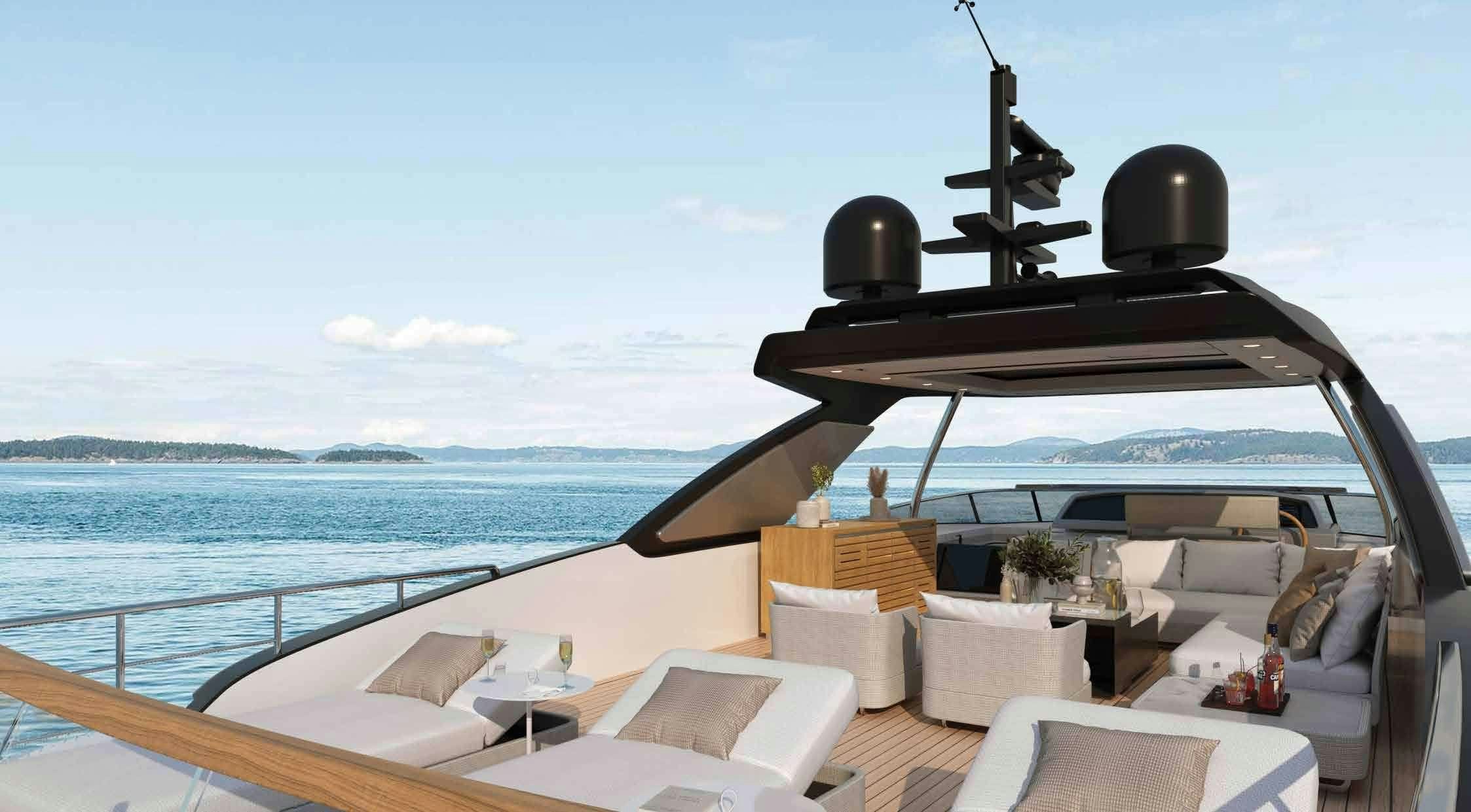 a boat on the water aboard ASTRIMARE Yacht for Charter