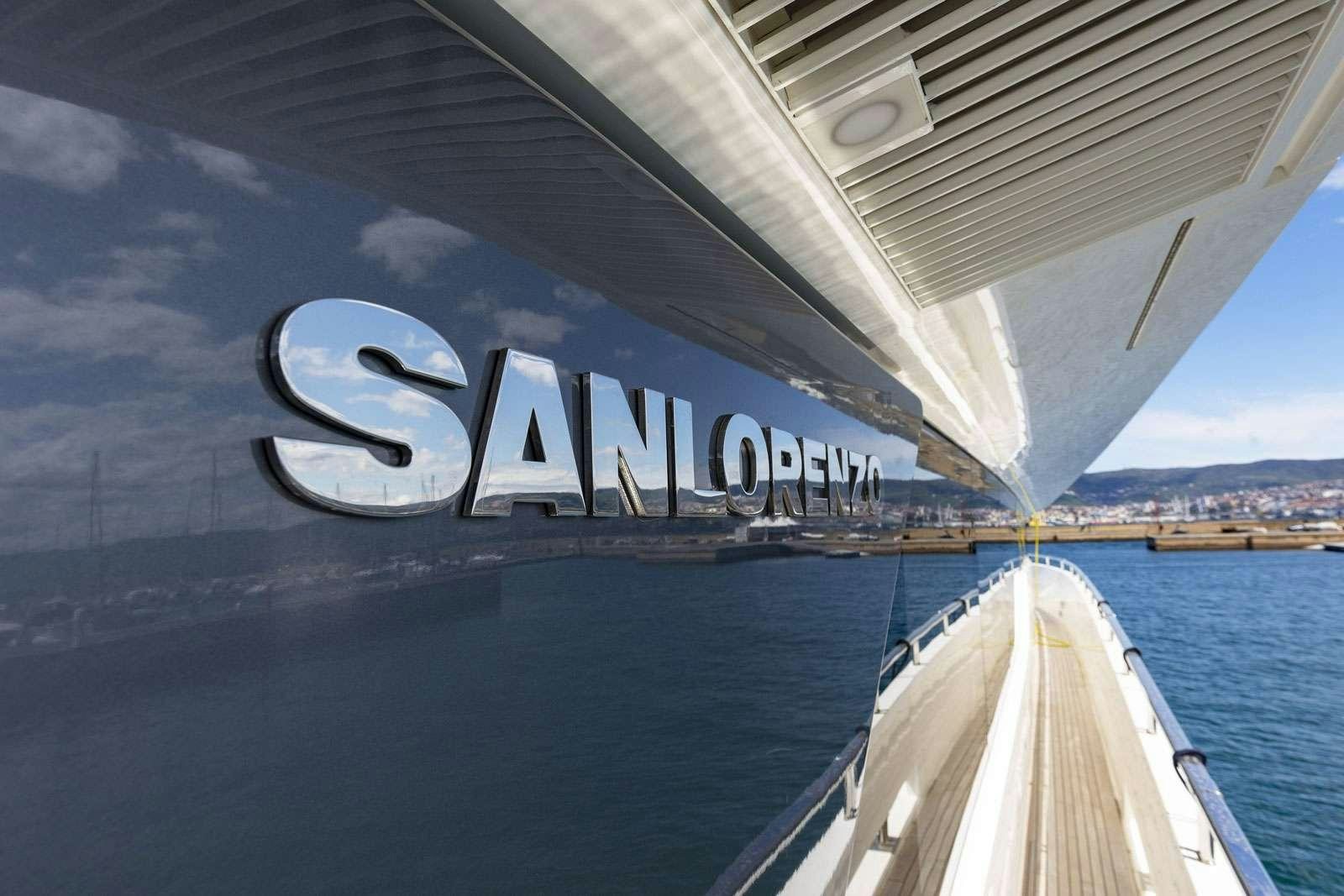 a boat on the water aboard VITTORIA Yacht for Charter