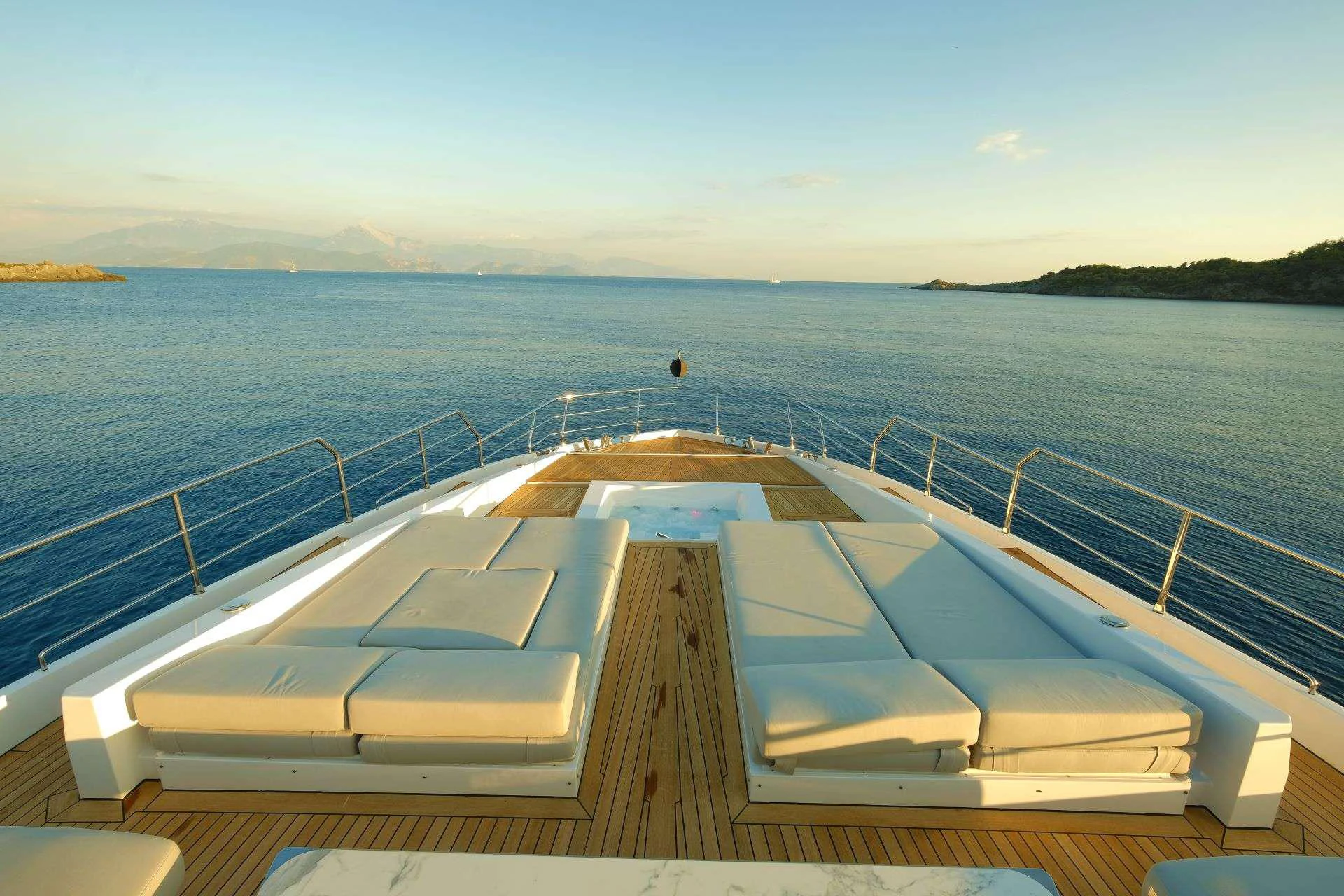 a boat on the water aboard 116 YACHT Yacht for Charter