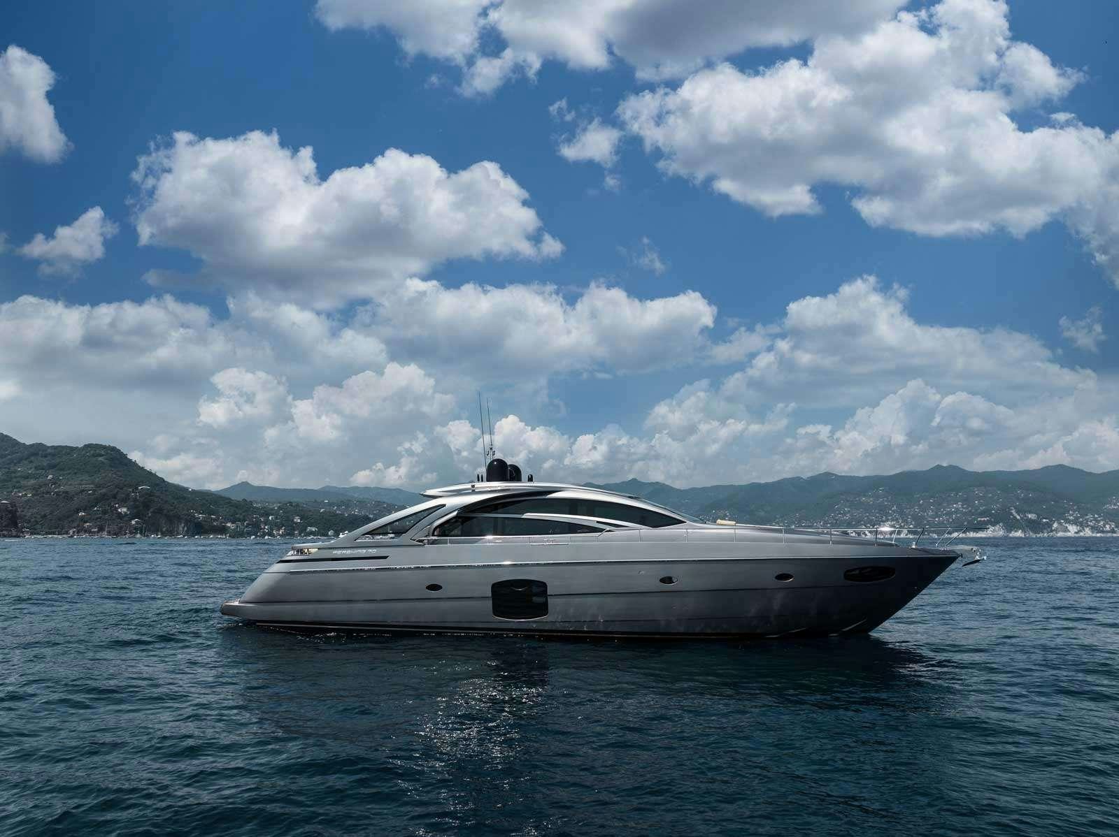 a boat on the water aboard VELES Yacht for Charter