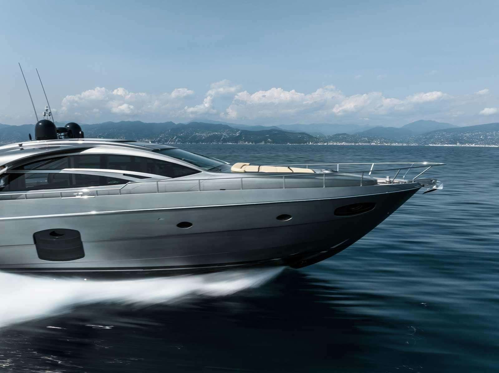 a boat in the water aboard VELES Yacht for Charter