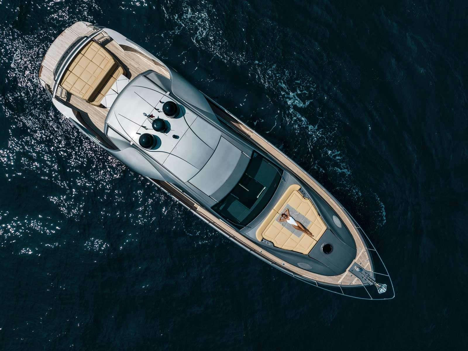 a satellite in space aboard VELES Yacht for Charter