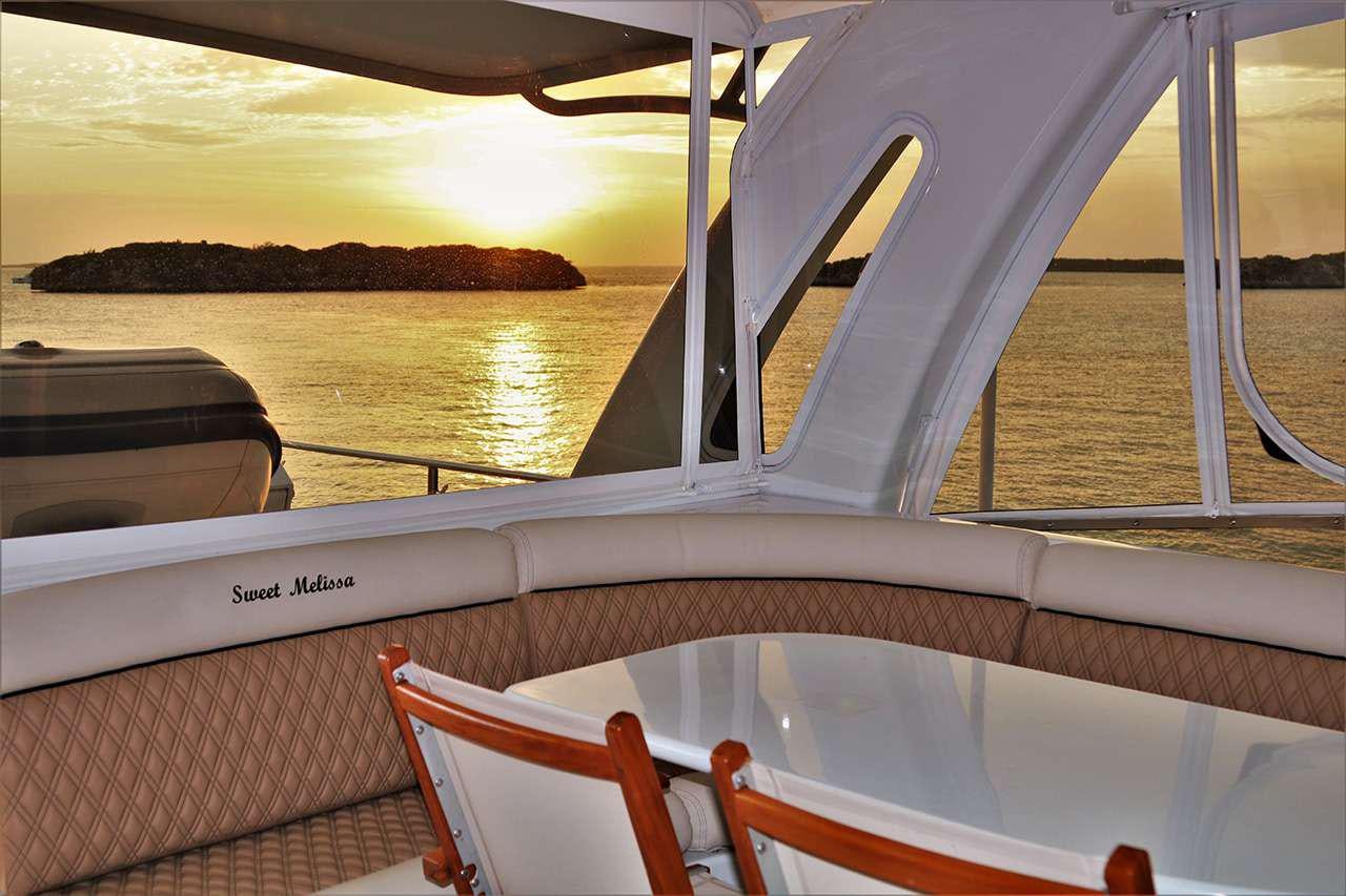 a boat on the water aboard CHASER Yacht for Charter