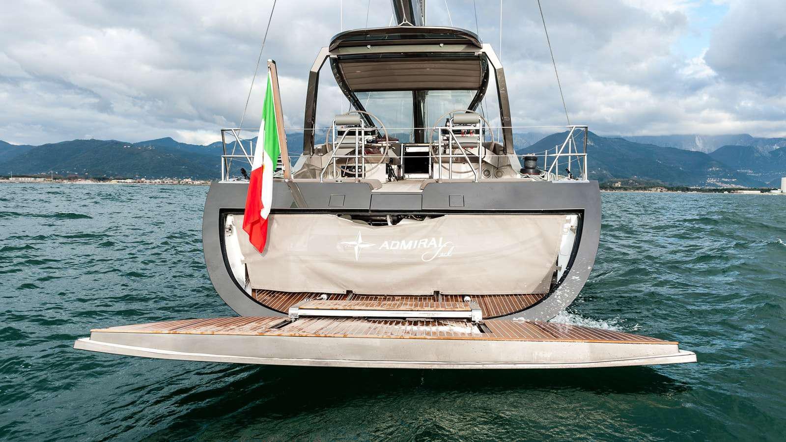 a boat on the water aboard GIGRECA Yacht for Charter