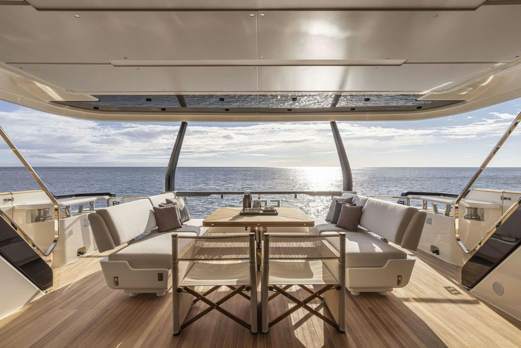 a boat on the water aboard B.A.13 Yacht for Charter