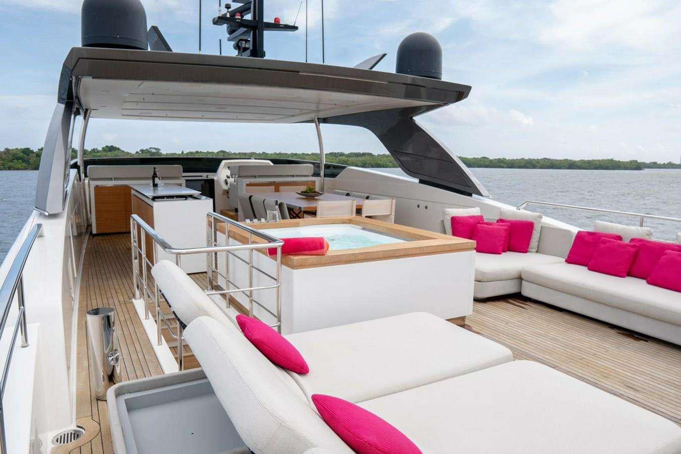 a boat on a body of water aboard GOLDEN YACHT Yacht for Charter
