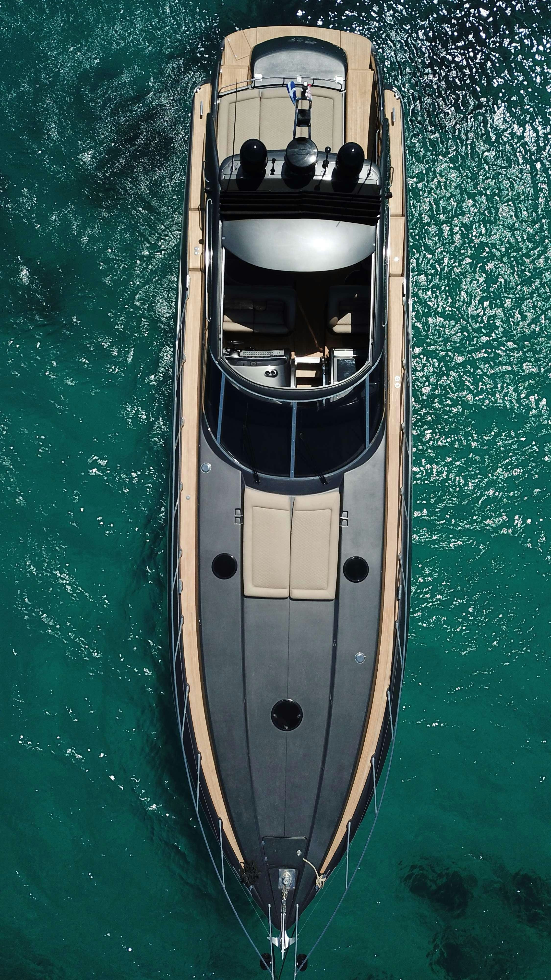 a boat on the water aboard 007 Yacht for Charter