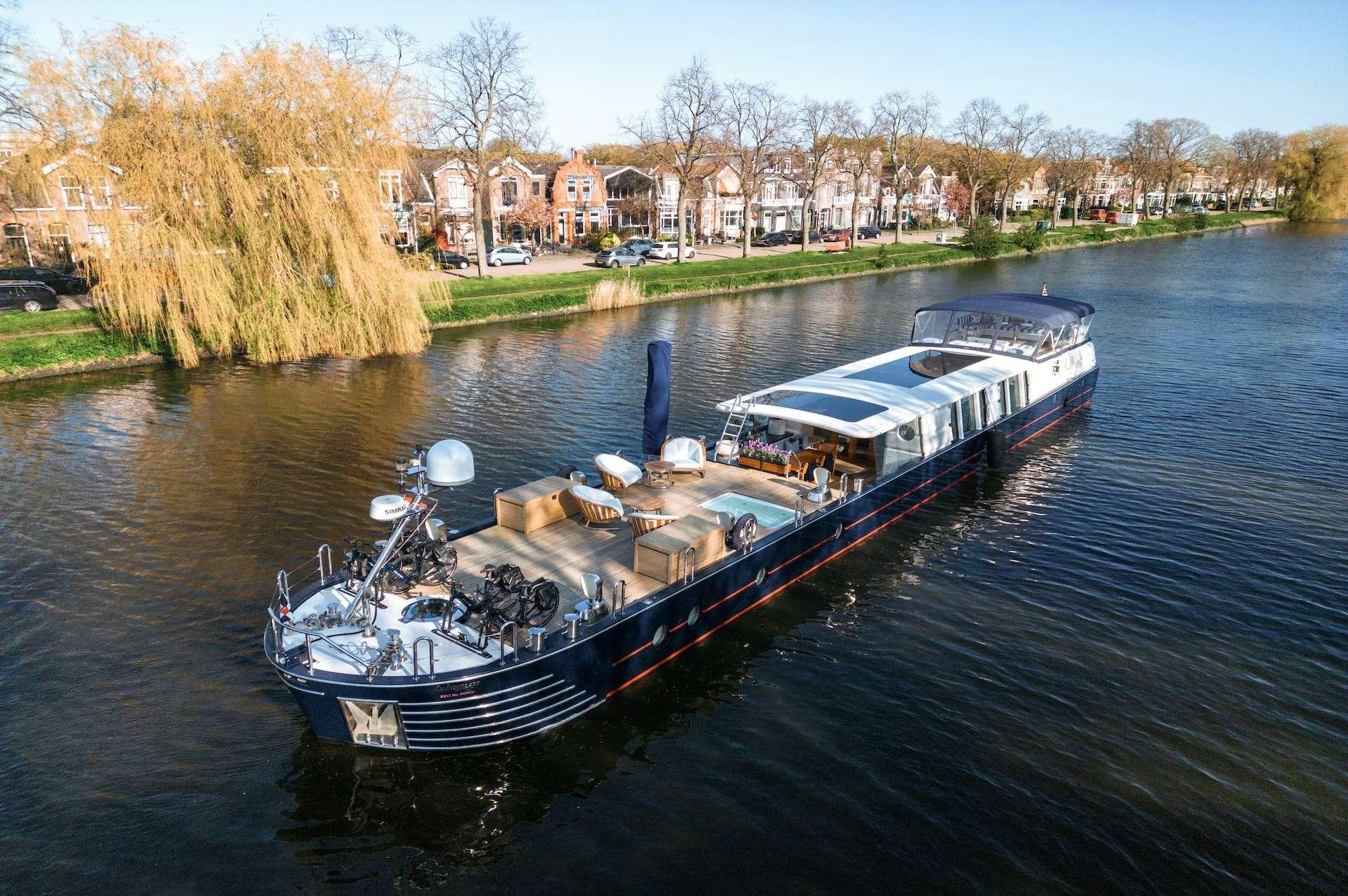 a boat on the water aboard WONDERLAND Yacht for Charter