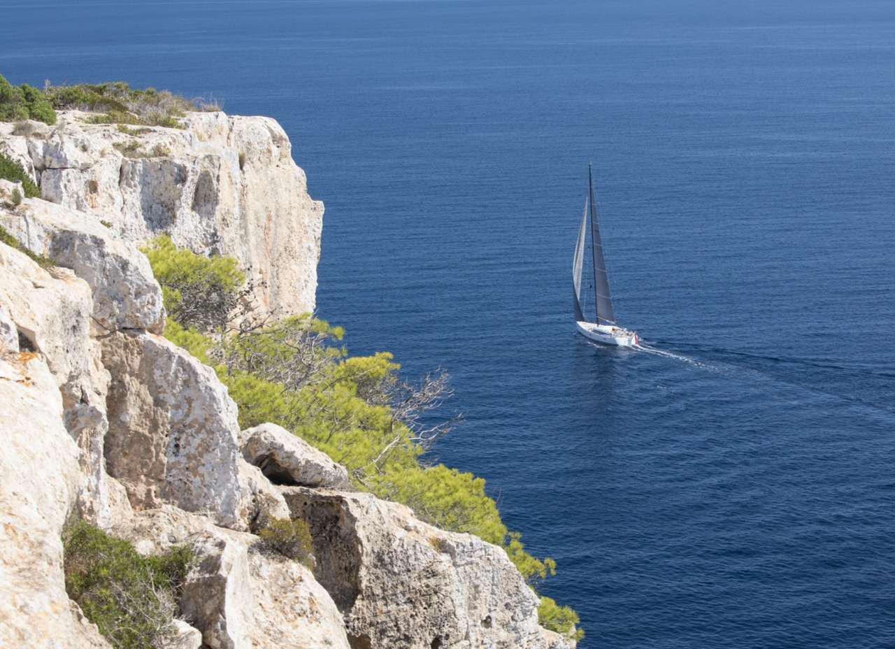 a sailboat on the ocean aboard CNB 76 2017 Yacht for Charter