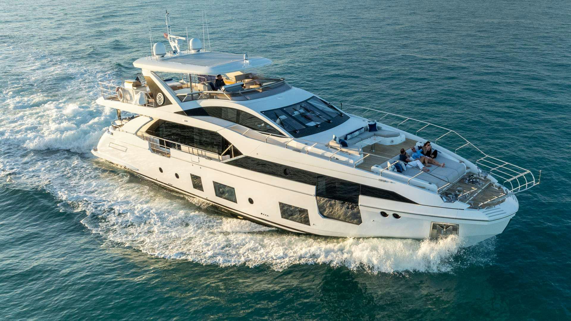 a boat on the water aboard 4 PLAY Yacht for Charter