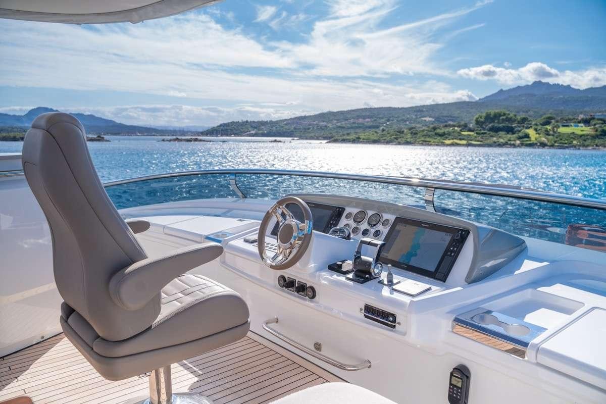 a boat on the water aboard SEVENTY8 Yacht for Charter