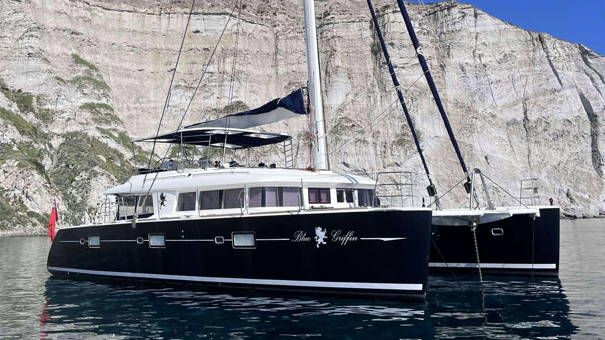 a boat on the water aboard BLUE GRIFFIN - SUMMER Yacht for Charter