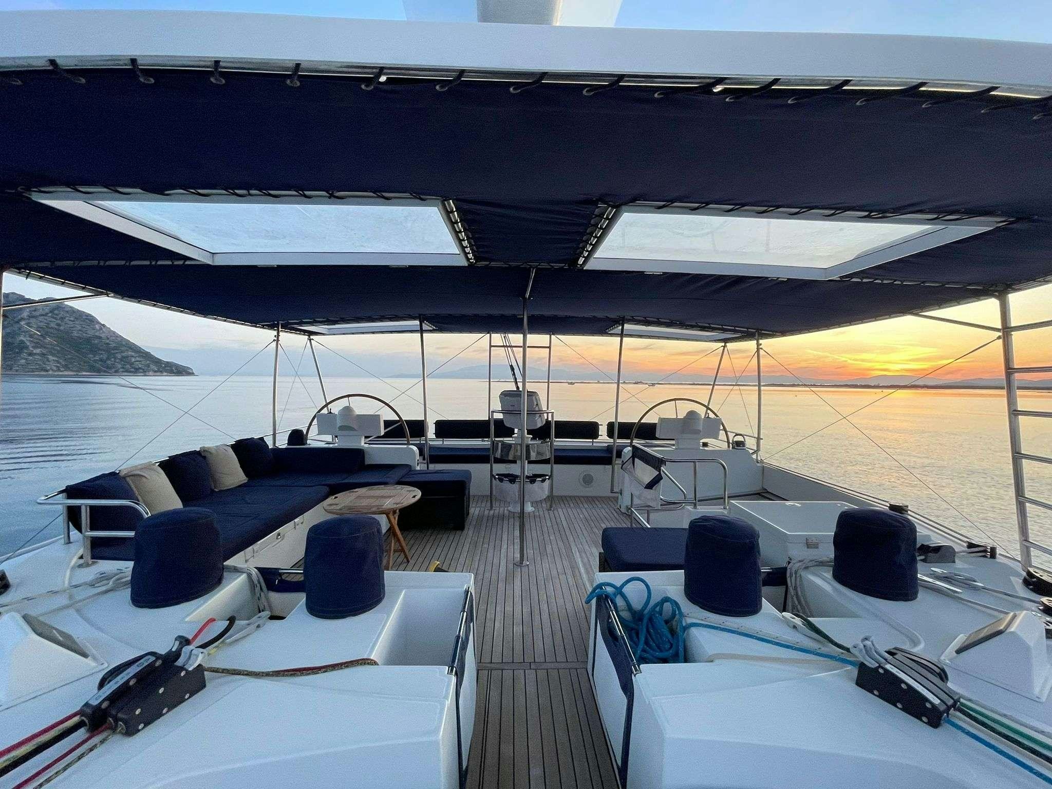 inside of a boat aboard BLUE GRIFFIN - SUMMER Yacht for Charter