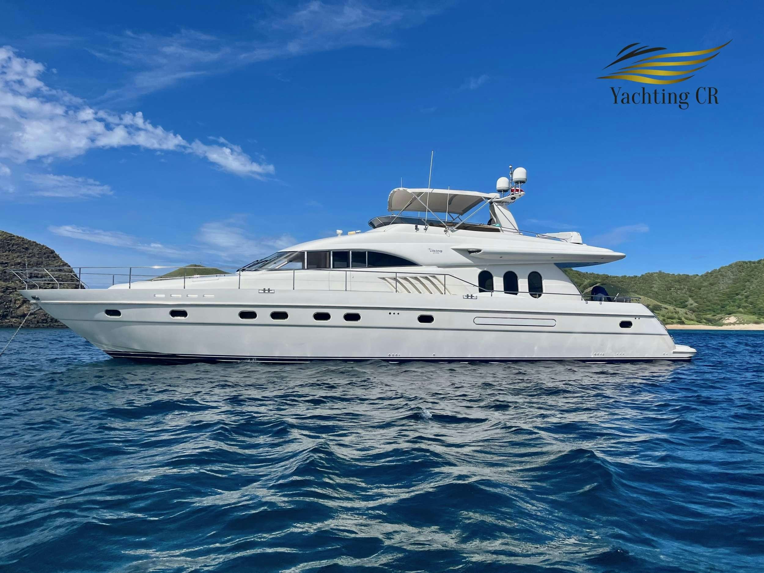 a white yacht in the water aboard MORENA I Yacht for Charter