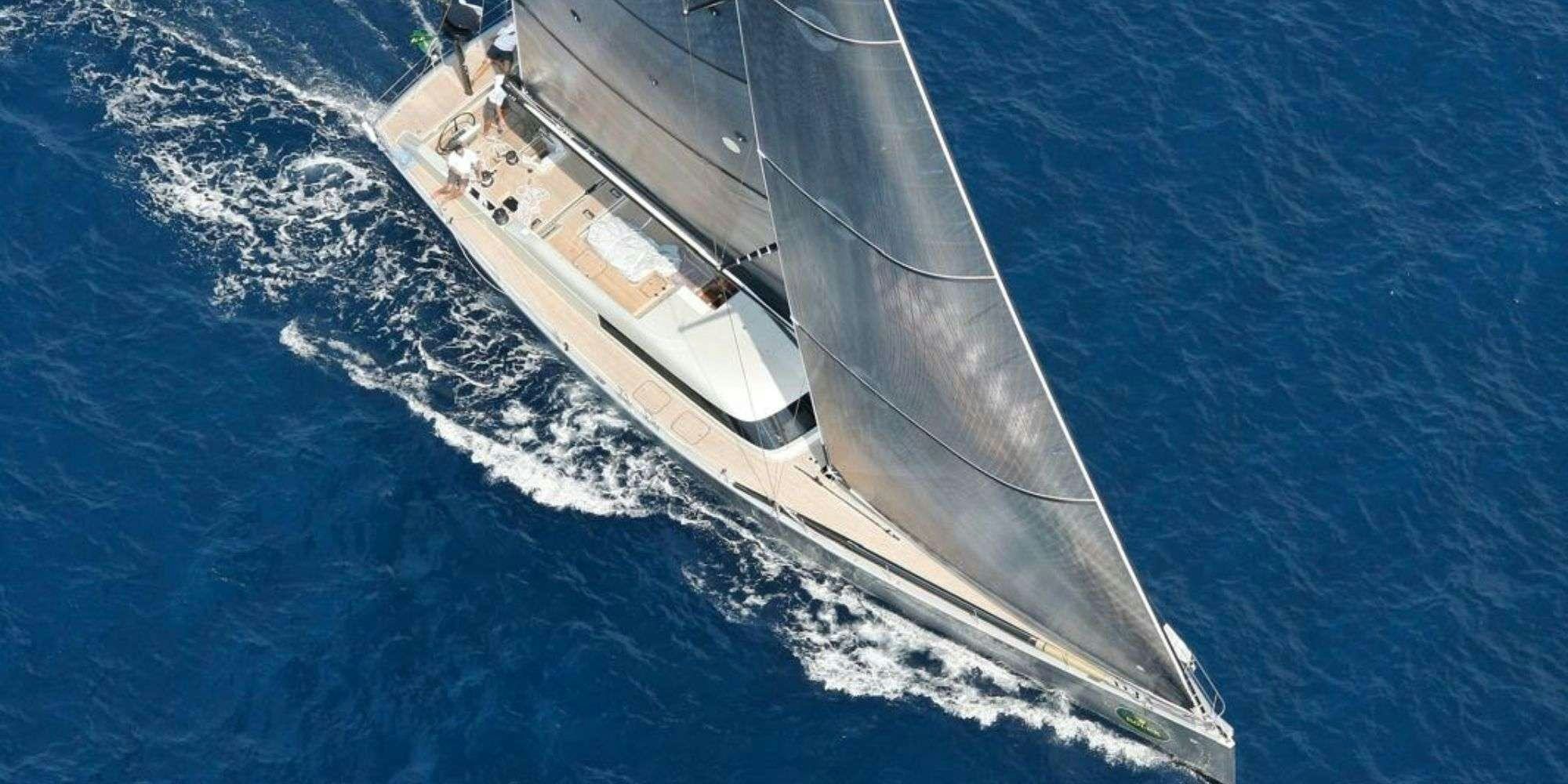 a boat on the water aboard LA LOEVIE Yacht for Charter