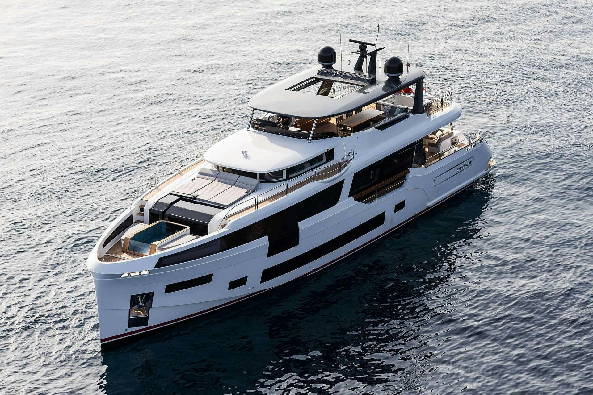 a boat on the water aboard MAJERA Yacht for Charter