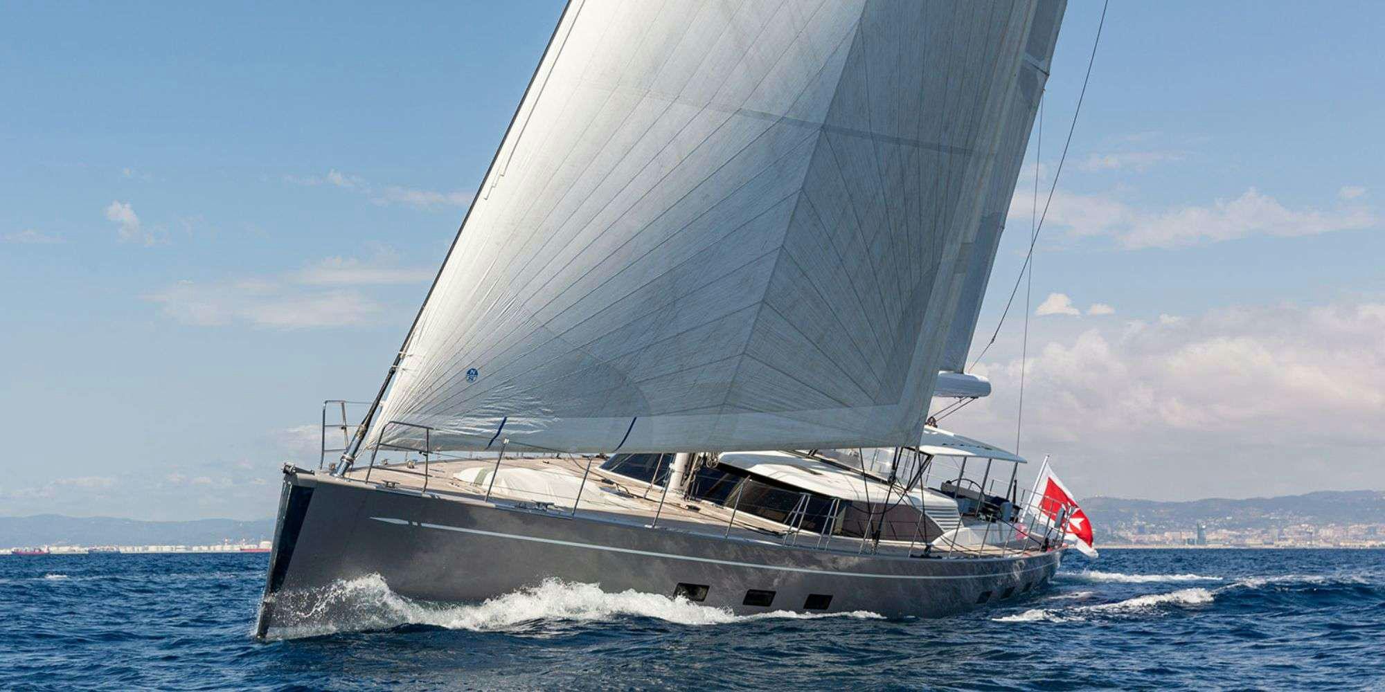 a boat on the water aboard SELENA Yacht for Charter
