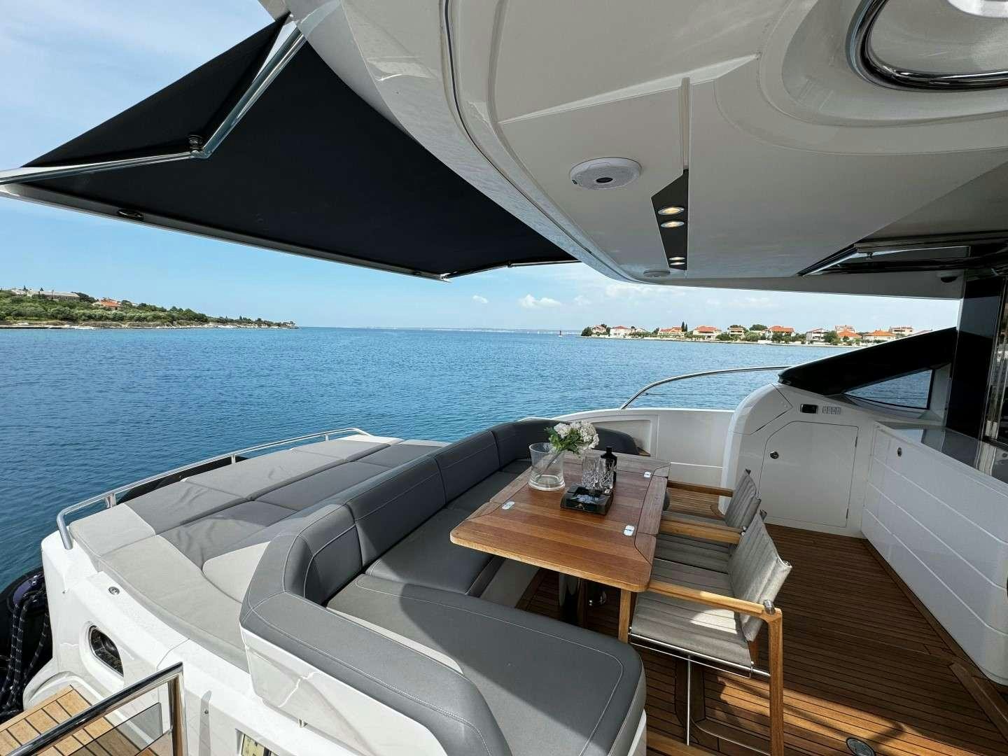 a boat on the water aboard MALUHIA Yacht for Charter
