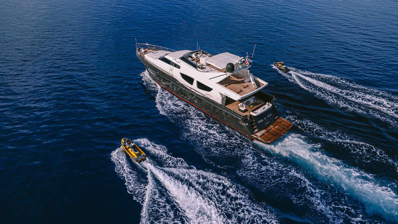 a ship in the water aboard SEAS THE DAY Yacht for Charter
