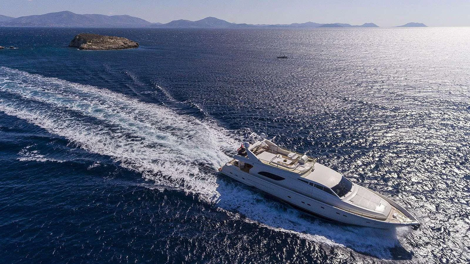 a boat in the water aboard LAZY DAYS Yacht for Charter