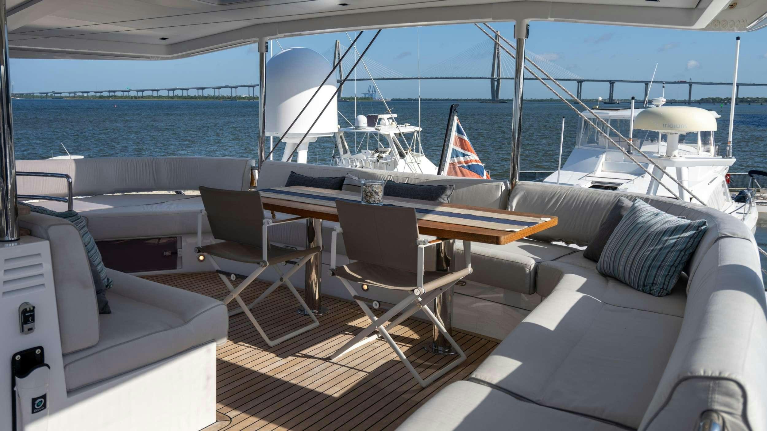 a boat on the water aboard NDS EVOLUTION Yacht for Charter