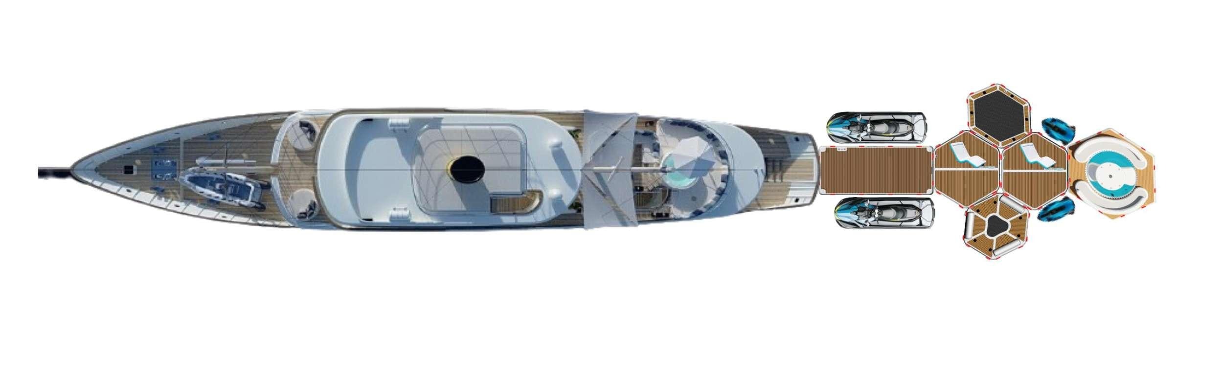 a close-up of a toy aboard MAIA Yacht for Charter