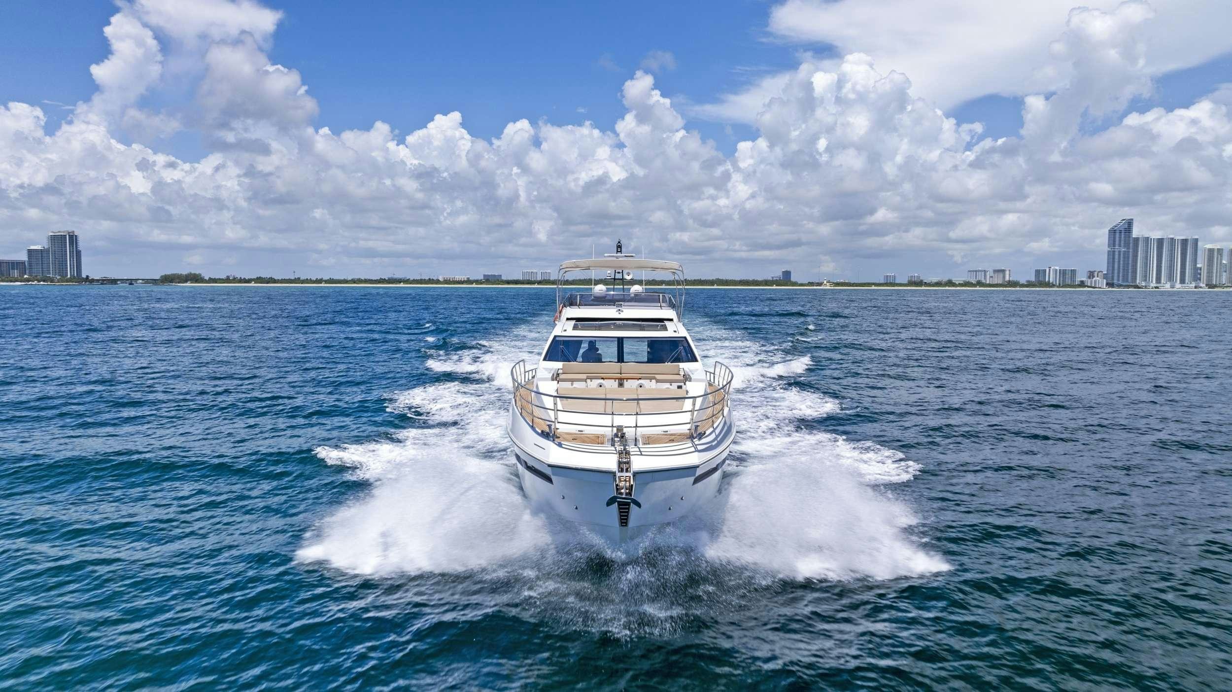 a boat on the water aboard FANTASTIC Yacht for Charter