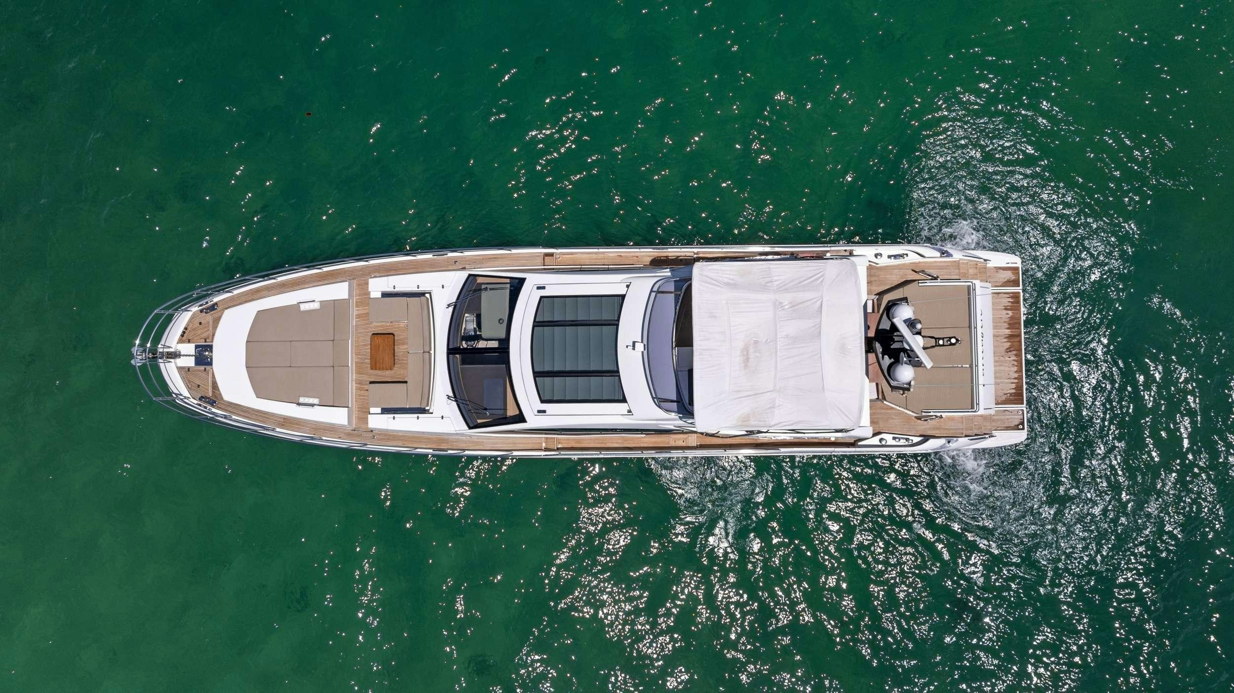 a boat in the water aboard FANTASTIC Yacht for Charter