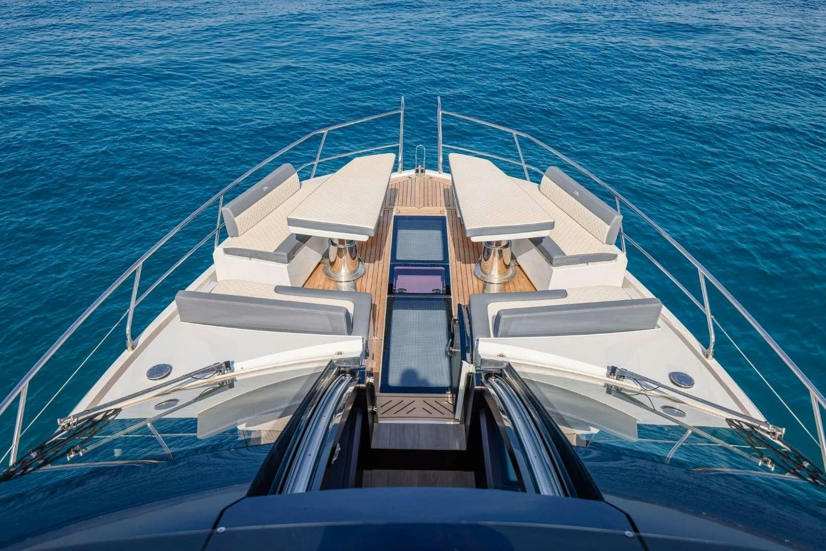 a boat on the water aboard FG STAR Yacht for Charter