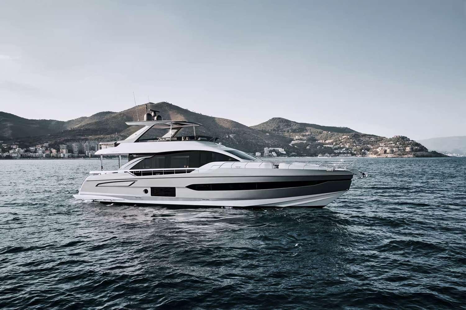 a boat in the water aboard DT78 Yacht for Charter