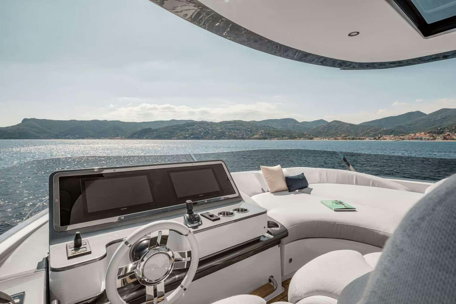 a boat on the water aboard DT78 Yacht for Charter