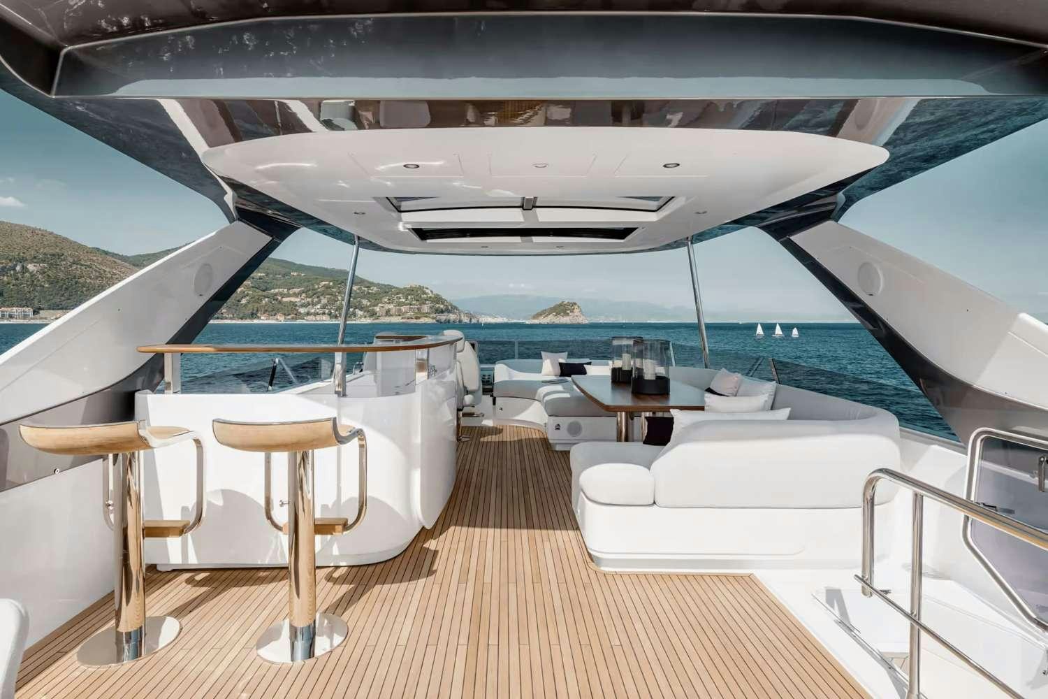 a boat on the water aboard DT78 Yacht for Charter