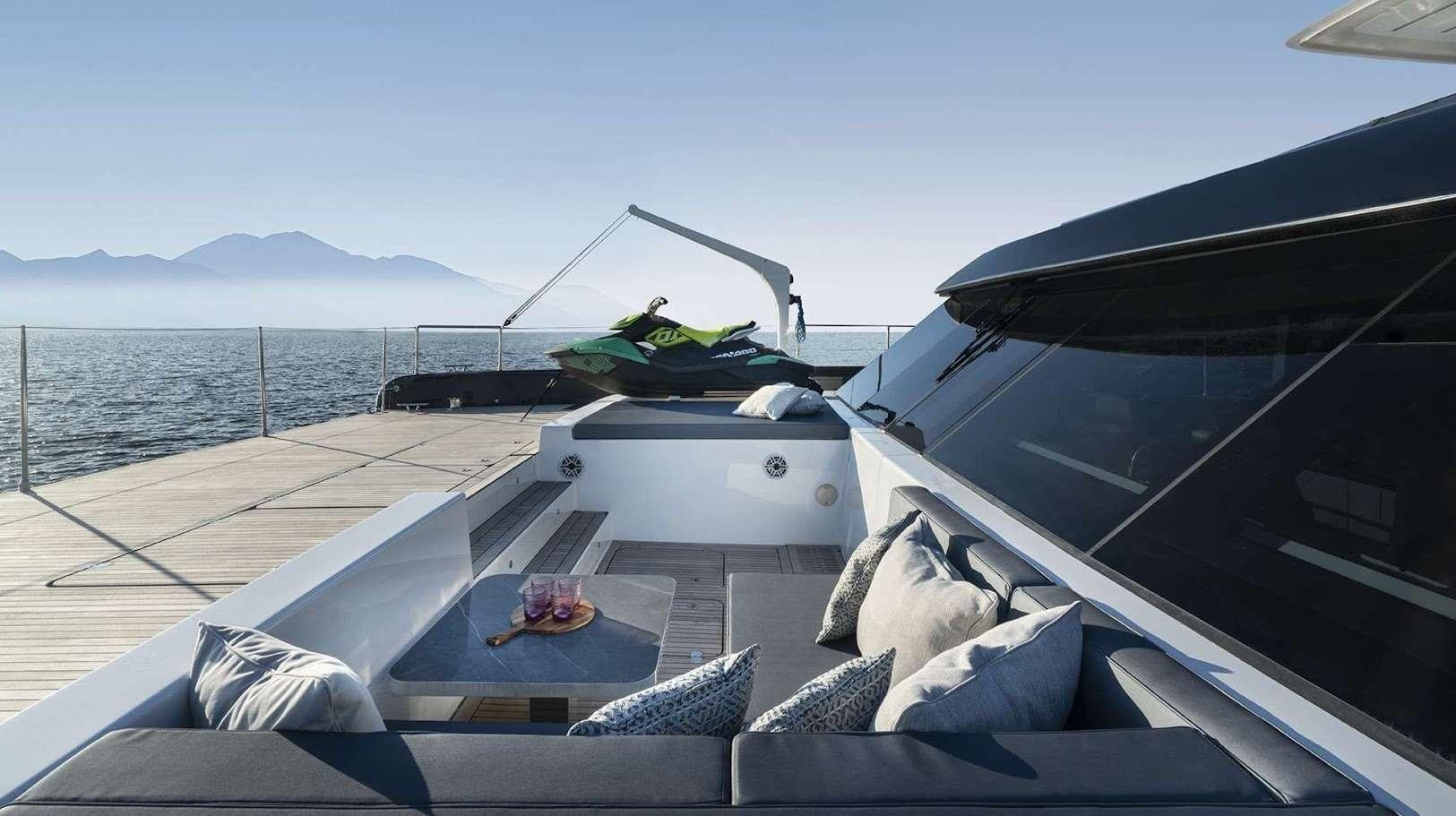 a boat on the water aboard ALTEYA Yacht for Charter