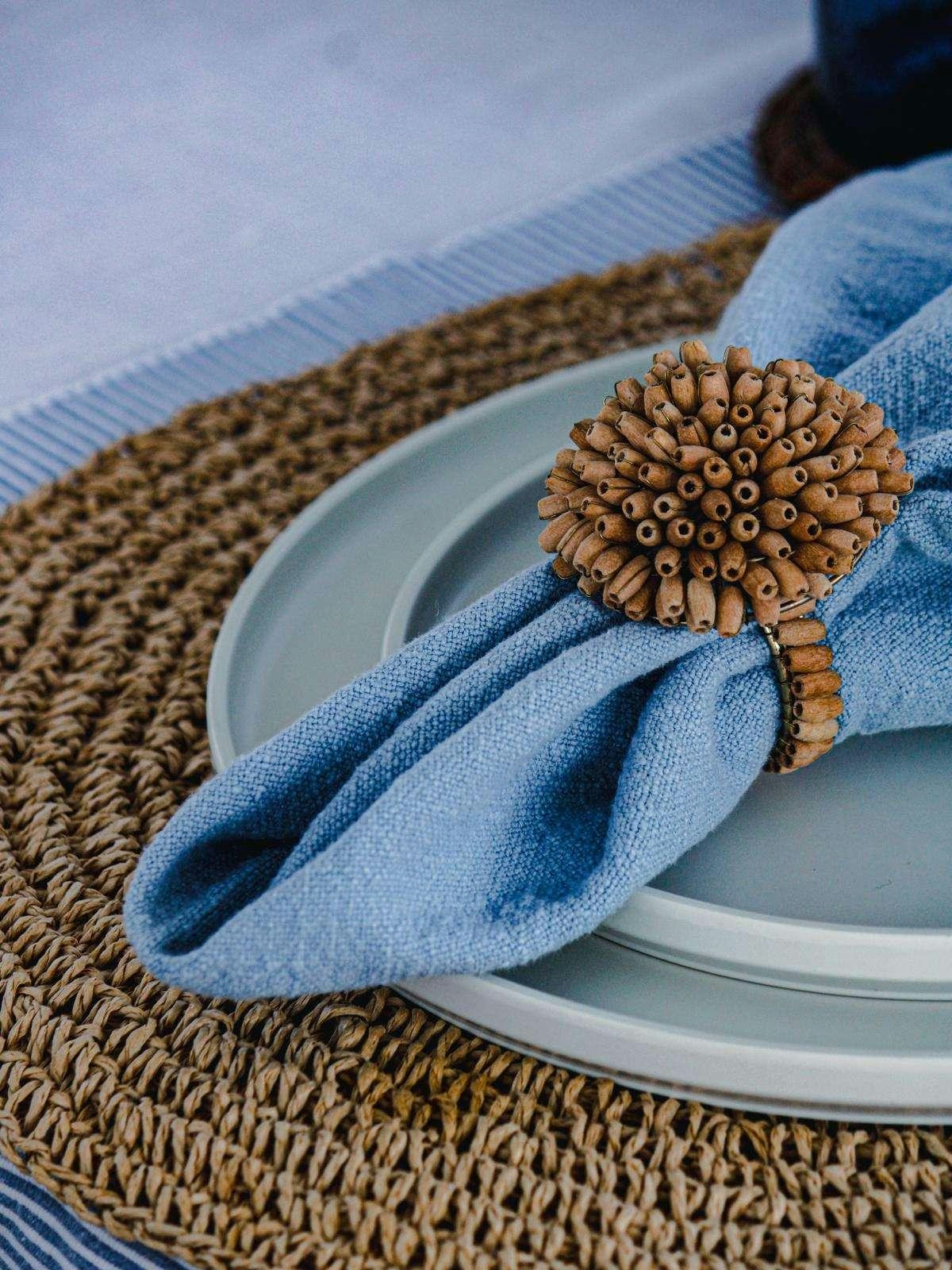 a pineapple on a plate aboard EL GABO Yacht for Charter