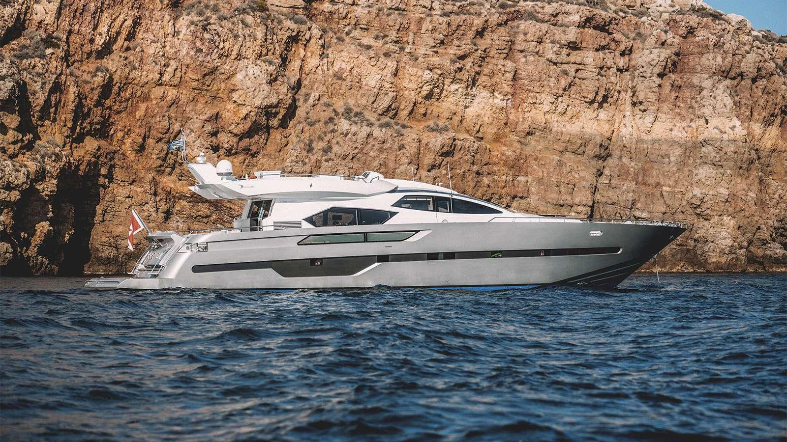 a boat in the water aboard ELEVEN I Yacht for Charter