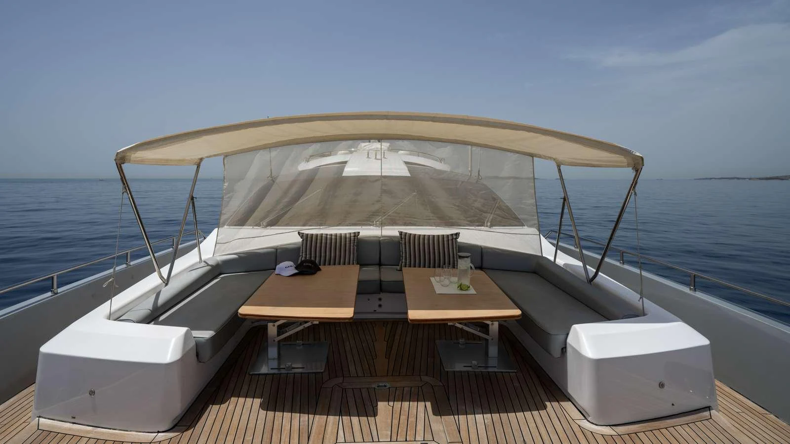 a boat on the water aboard ELEVEN I Yacht for Charter