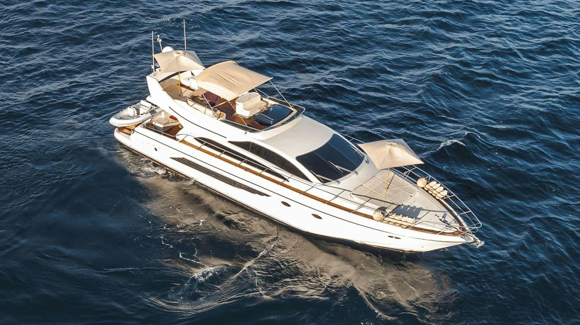a boat on the water aboard ETERNO Yacht for Charter