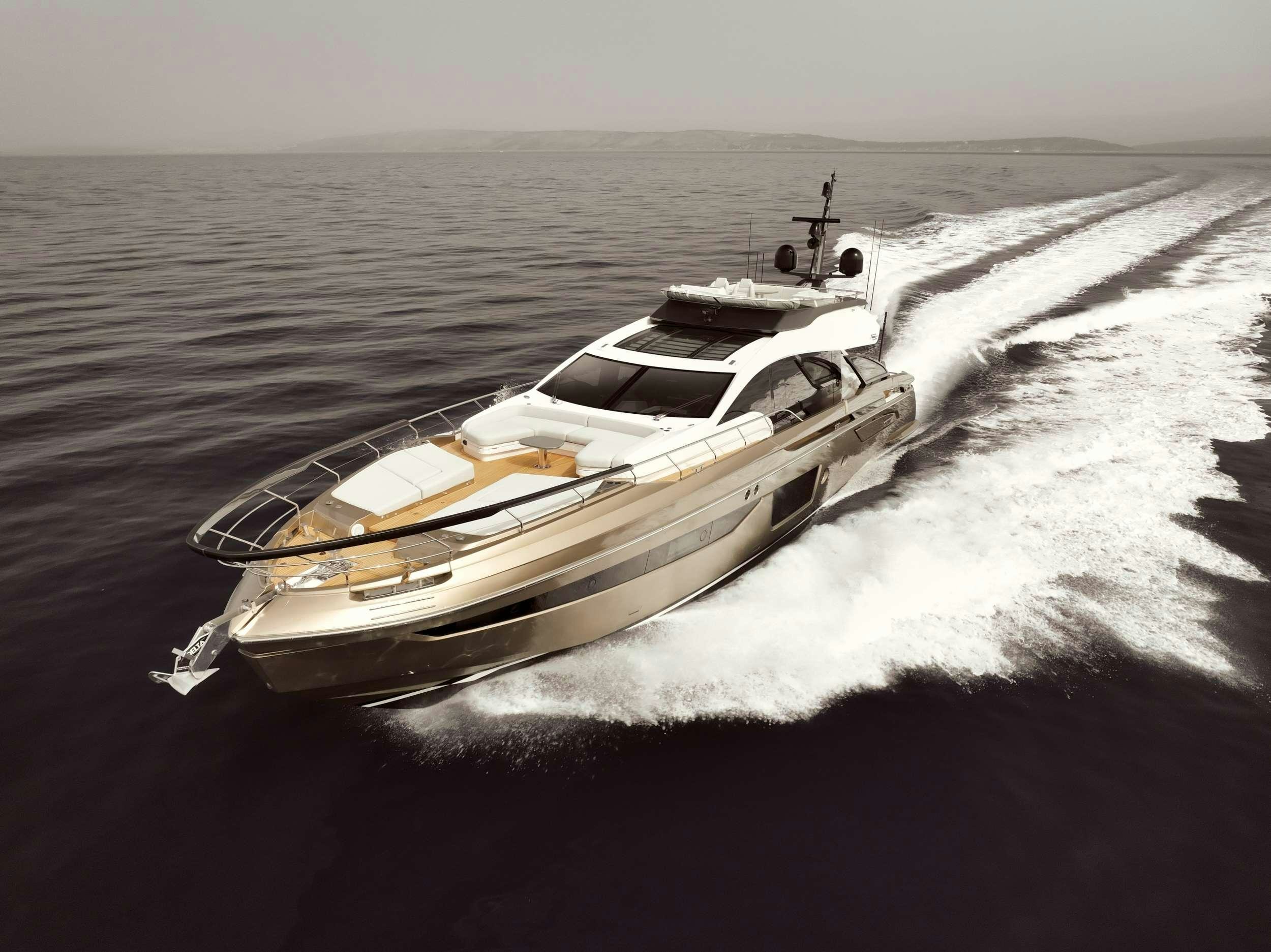a boat on the water aboard MYNE Yacht for Charter
