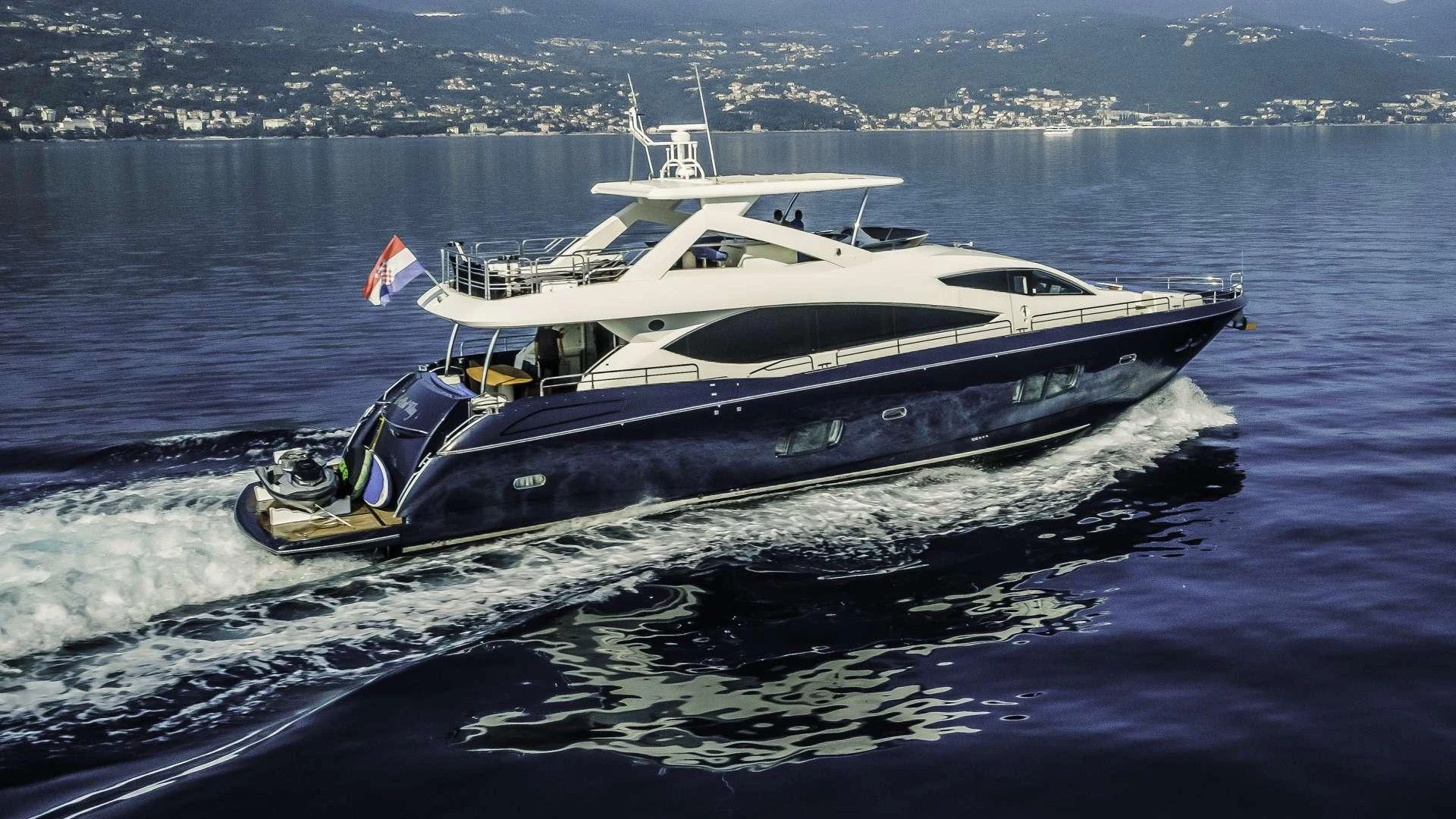 a boat on the water aboard THE BEST WAY Yacht for Charter