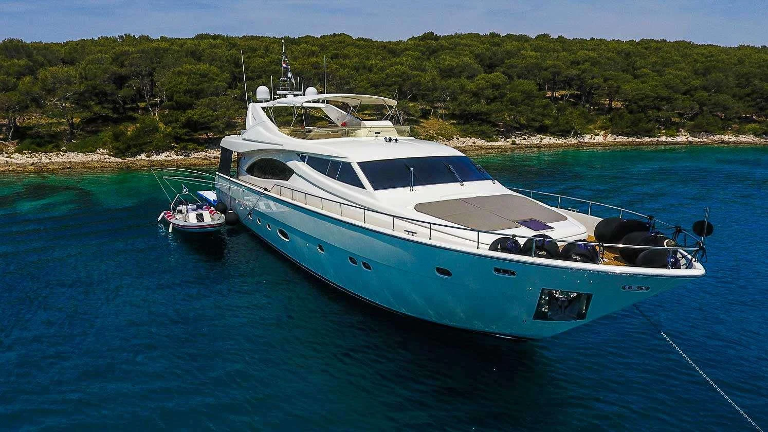 a boat on the water aboard KATARIINA Yacht for Charter
