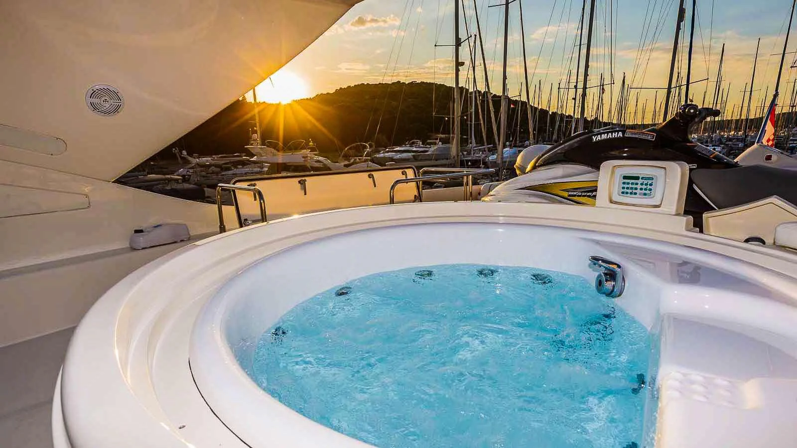 a boat on the water aboard KATARIINA Yacht for Charter
