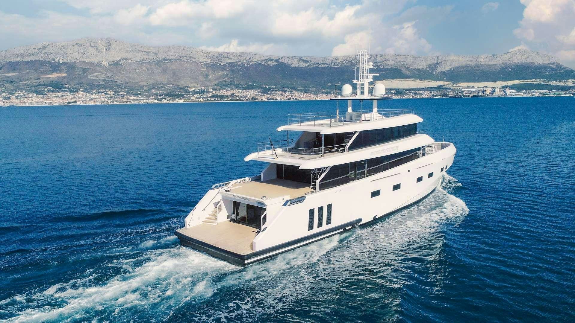 a boat on the water aboard RENATA Yacht for Charter