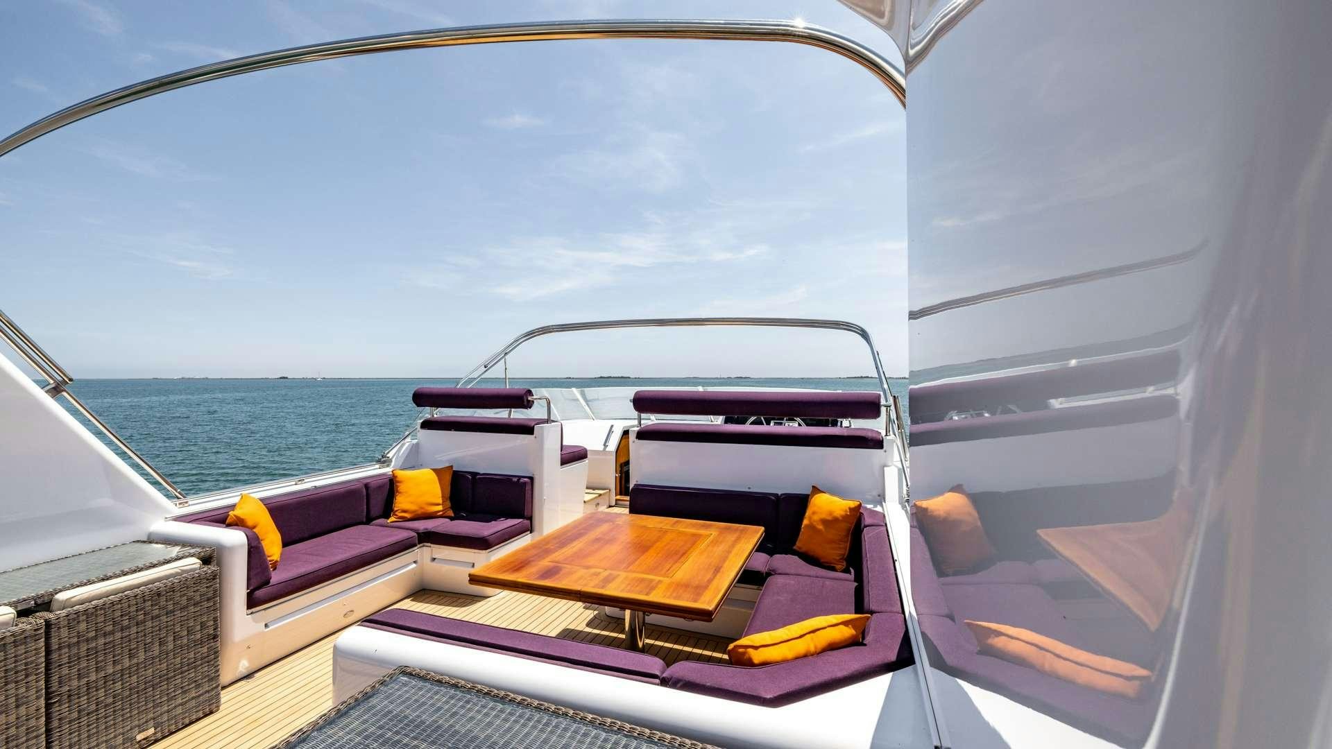 a boat on the water aboard CAMENA II Yacht for Charter