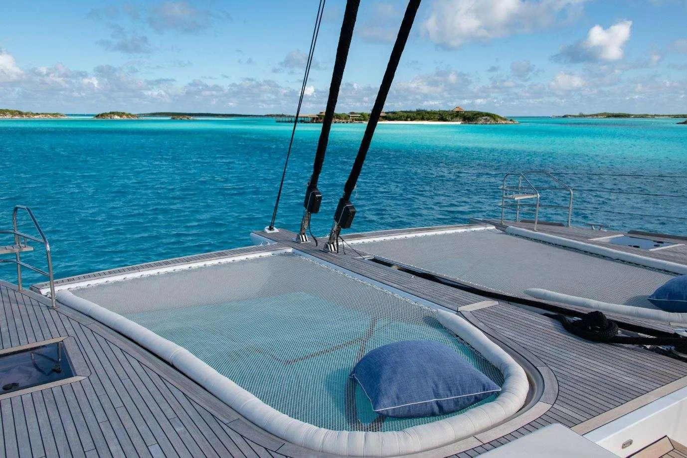 a boat on the water aboard DIANA Yacht for Charter