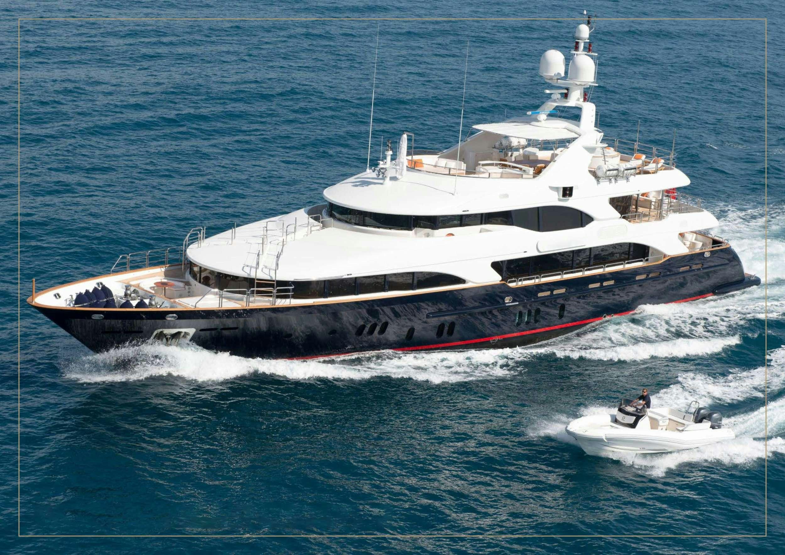 a boat in the water aboard ARTHUR'S WAY Yacht for Charter
